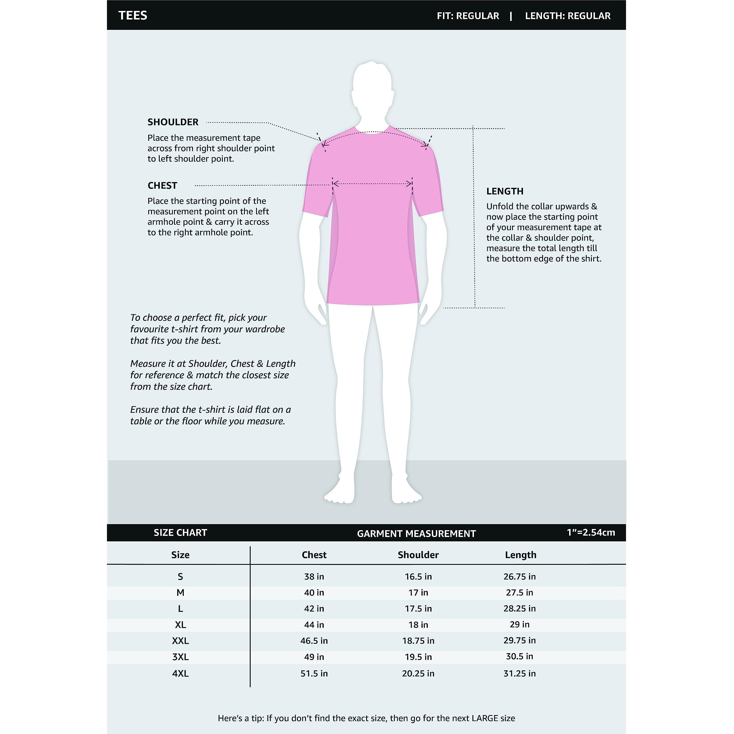 Amazon Brand - Symbol Men's Cotton T Shirt | Round Neck | Half Sleeve | Plain - Regular Fit (Available in Plus Size) (Vintage Maroon_L)