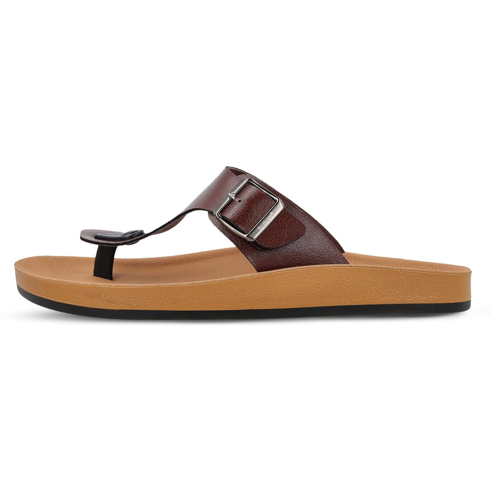 WALKAROO WE1332 Mens Sandals for dailywear and regular use for Indoor & Outdoor - Brown