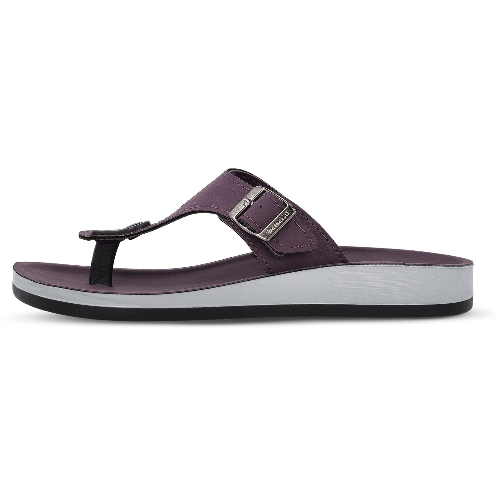 WALKAROO Sandal For Womens|Trendy|Light Weight and Comfortable|Soft Footbed|WE2349 - Purple