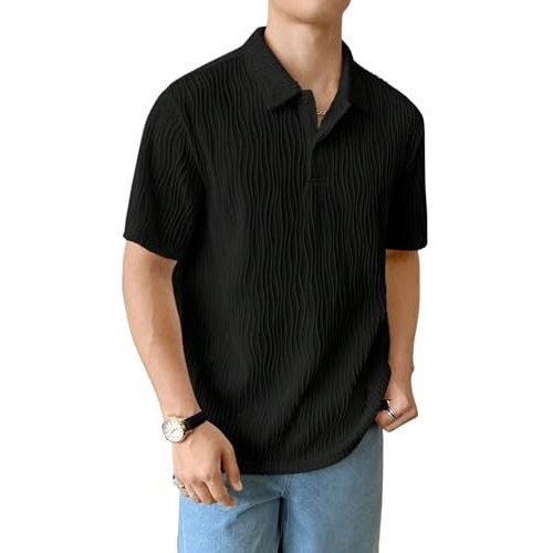 Leriya Fashion t Shirt for Men| White t Shirt for Men| Black Drop Shoulder t-Shirt for Men (XX-Large, Black)