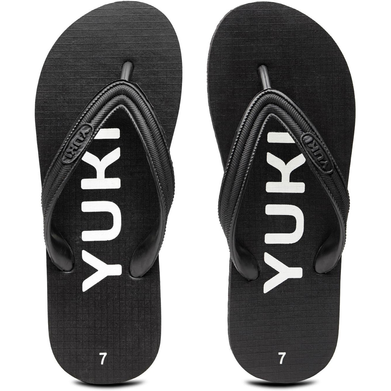 YUKI Unisex Slippers | Hawai Chappal Rubber Flip Flops Slippers, Comfortable & Ultra-Light, Waterproof Non-Slip Thong