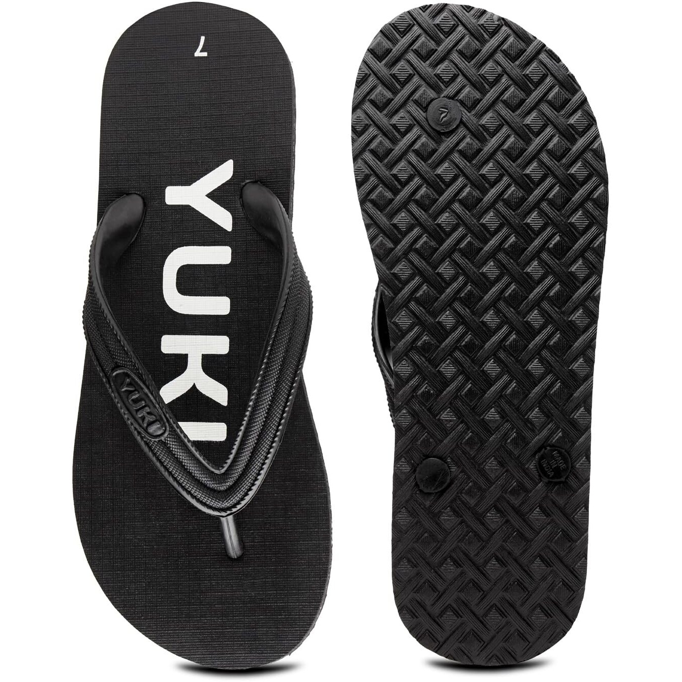 YUKI Unisex Slippers | Hawai Chappal Rubber Flip Flops Slippers, Comfortable & Ultra-Light, Waterproof Non-Slip Thong