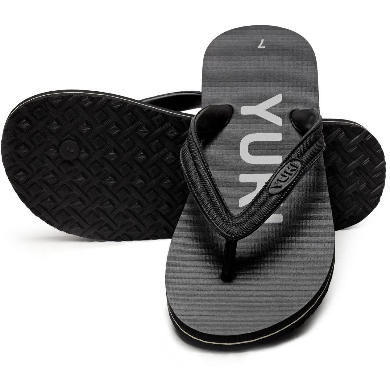 YUKI Unisex Slippers | Hawai Chappal Rubber Flip Flops Slippers, Comfortable & Ultra-Light, Waterproof Non-Slip Thong