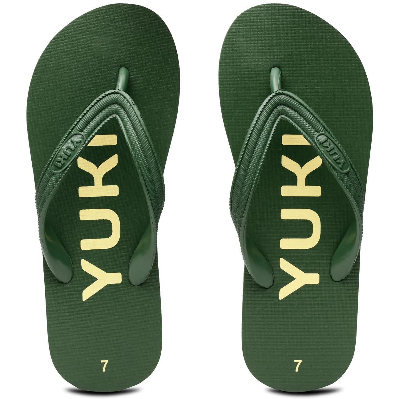 YUKI Unisex Slippers | Hawai Chappal Rubber Flip Flops Slippers, Comfortable & Ultra-Light, Waterproof Non-Slip Thong