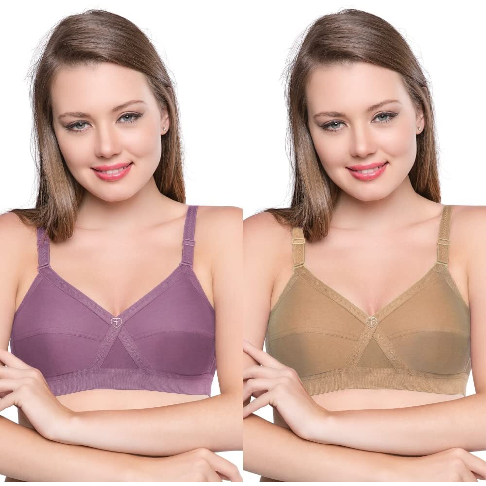 TRYLO KPL Combo Pack 32 Blackcurrant & Nude F - Cup