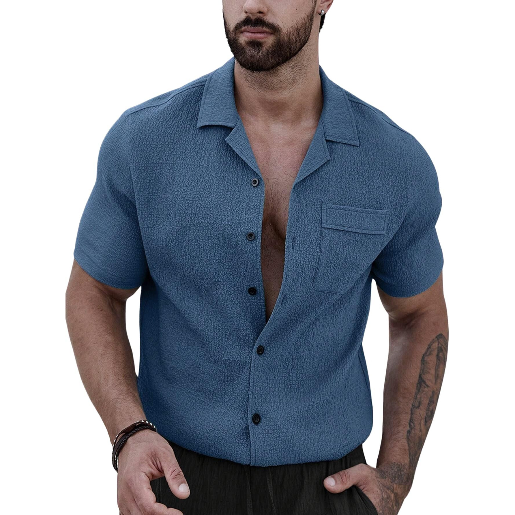 Lymio Casual Shirt for Men|| Shirt for Men|| Men Stylish Shirt (D-Crush-16-23) (M, Grey)