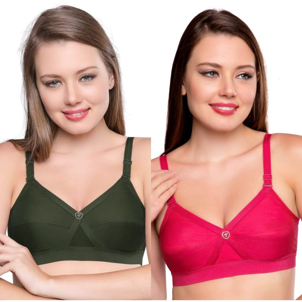 TRYLO KPL Combo Pack 38 OliveGreen & Rasberry E - Cup