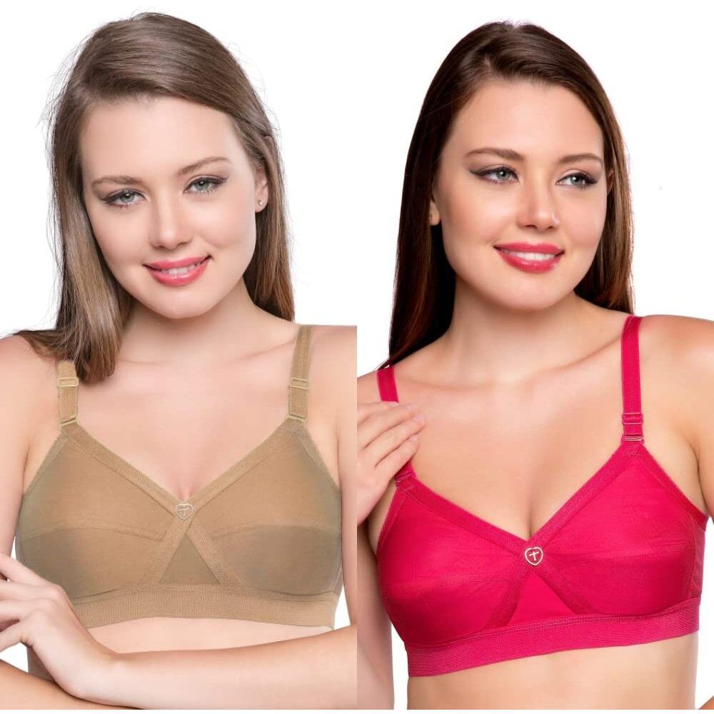 TRYLO KPL Combo Pack 36 Nude & Rasberry F - Cup
