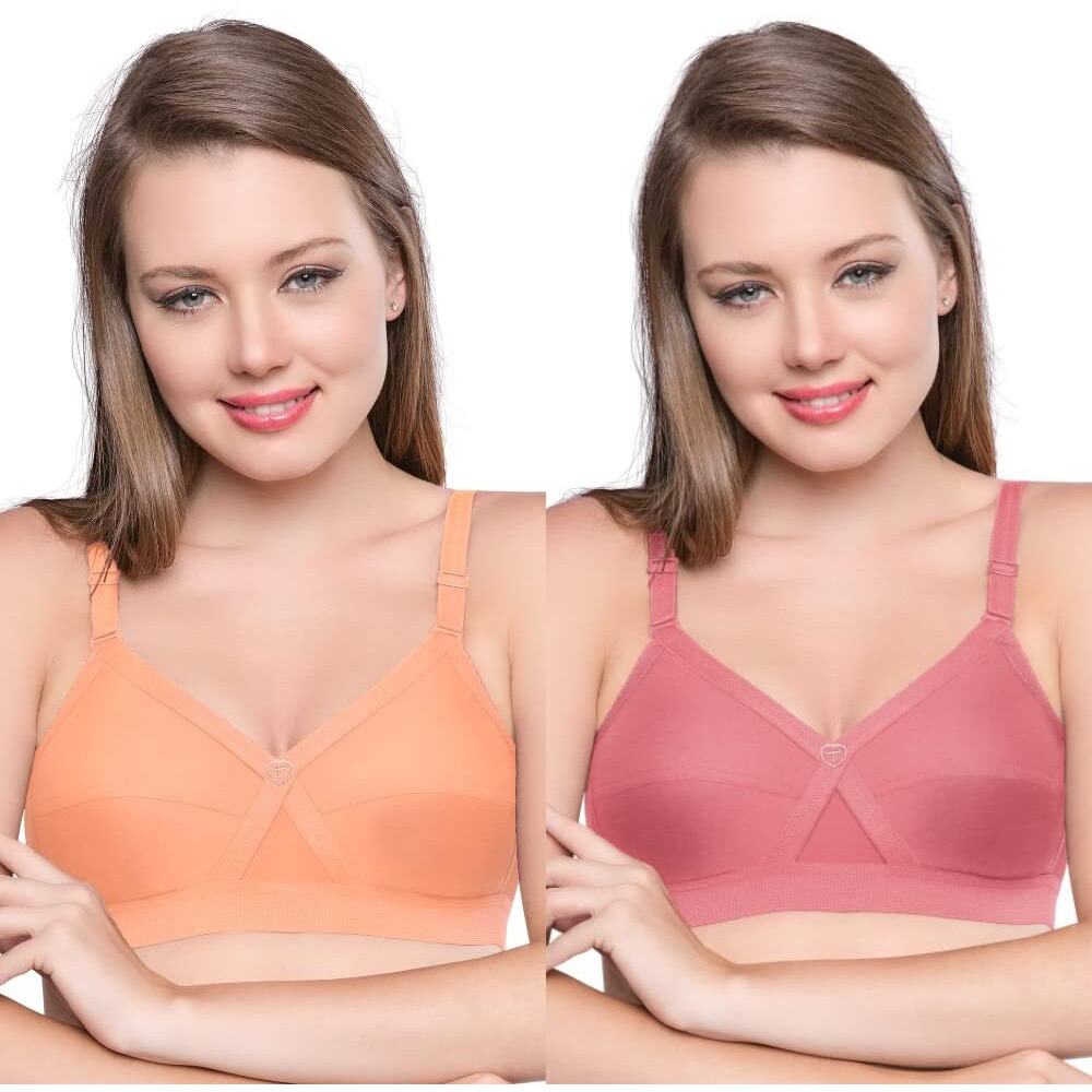 TRYLO KPL Combo Pack 38 Butterscot & Rose Gold F - Cup