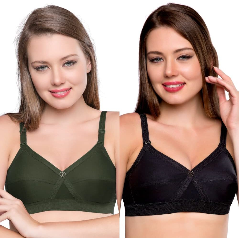 TRYLO KPL Combo Pack 40 Black & OliveGreen D - Cup