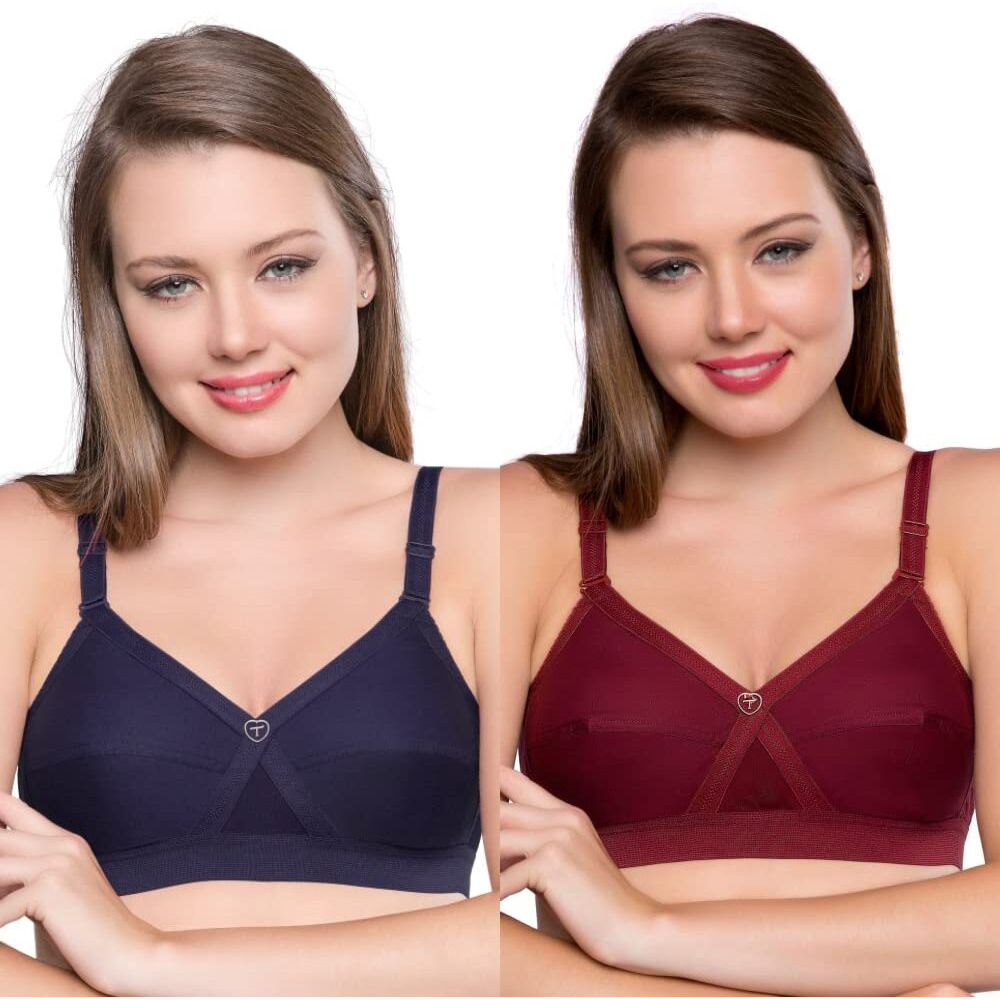 TRYLO KPL Combo Pack 32 Marun & Sapphire E - Cup