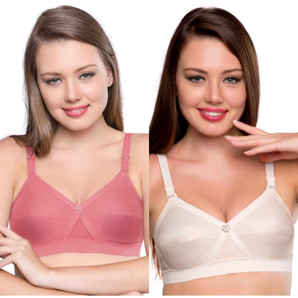 TRYLO KPL Combo Pack 34 Rose Gold & Skin F - Cup