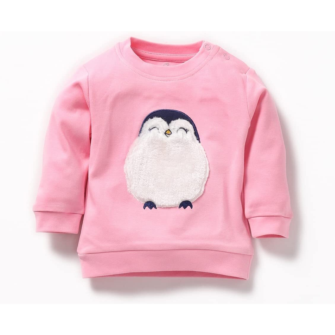 BABY GO 6-12M/12M-18M/18-24M Full Sleeves 100% Cotton Clothing Set/Infant Wear/Clothes For Baby Girls, Pink