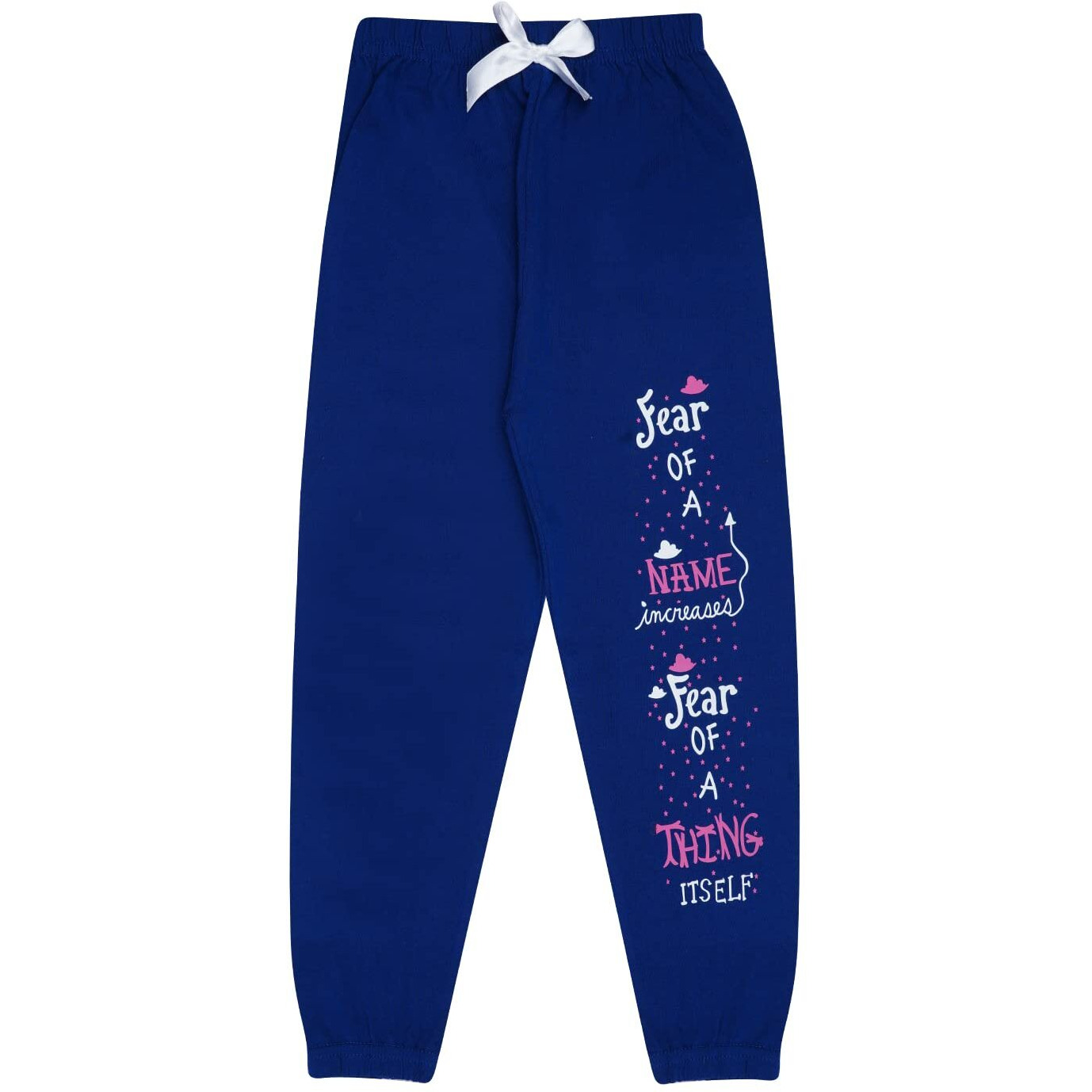 KYDA KIDS 100% Girls Cotton Printed Track Pants (Pack of 3)