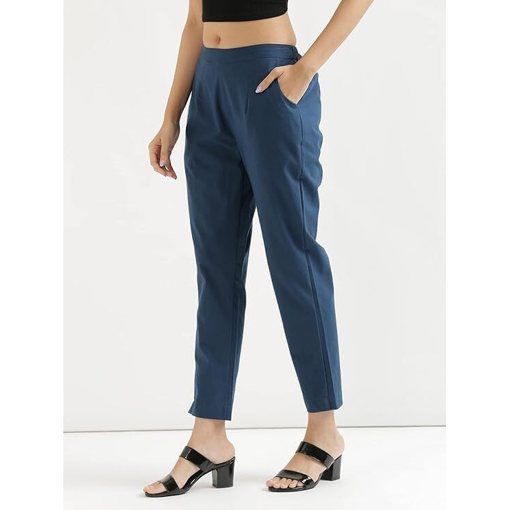 DIGITAL SHOPEE Women's Regular Pants (DS-TC1-Teal Blue |3XL_Teal