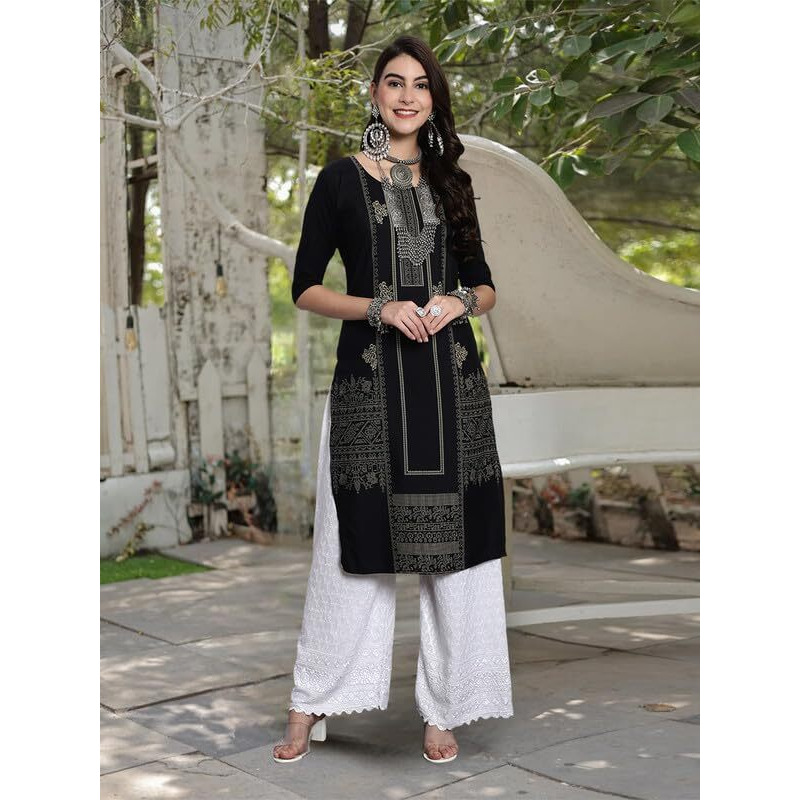 Pinkmint Printed Kurti for Women's Timeless Tradition Kurtis with a Classic Touch (Pack of 6)