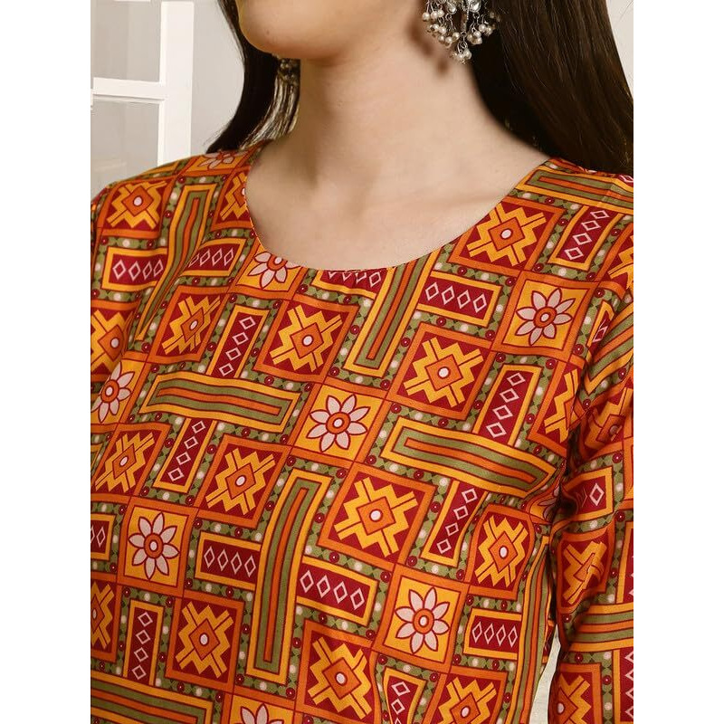 Pinkmint Kurta & Pant Set ll Printed Kurti ll Combo Kurta Set ll (Pack of 2)