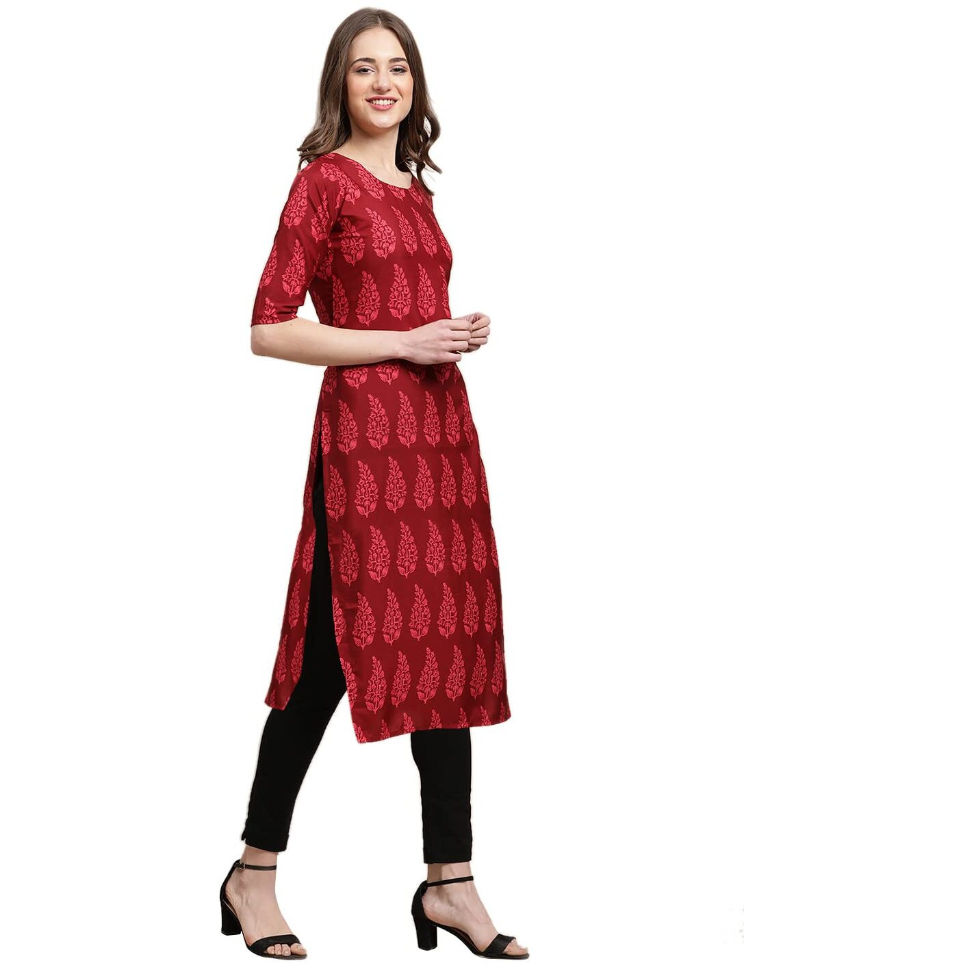 Pinkmint Kurti for Women, Kurta for Women, Kurti, Digital Printed Kurta, Women's Casual Kurta, Kurta Set, Office Wear Kurta, Straight Kurta, Kurta Combo Multicolour