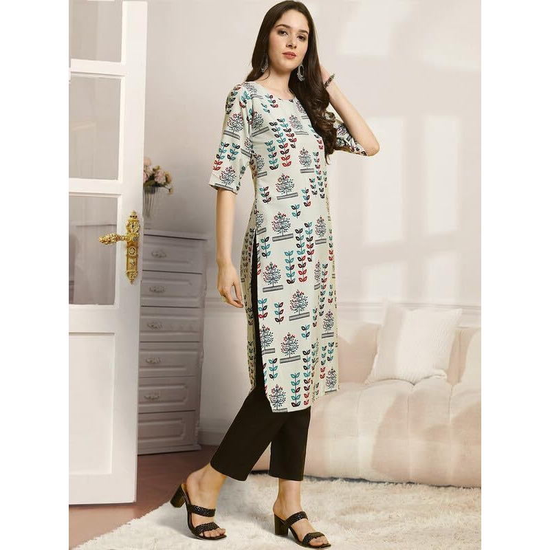 Pinkmint Kurta & Pant Set ll Printed Kurti ll Combo Kurta Set ll (Pack of 2) Blue-Orange