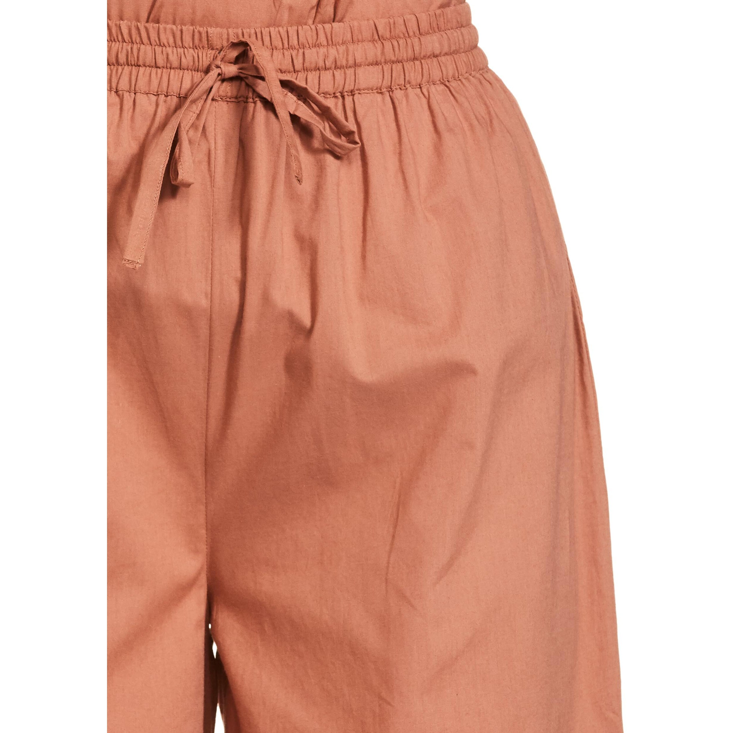 Amazon Brand - Myx Women's Relaxed Bottom (PAG 226_BAGAAN (Roasted Sesame) _Small)