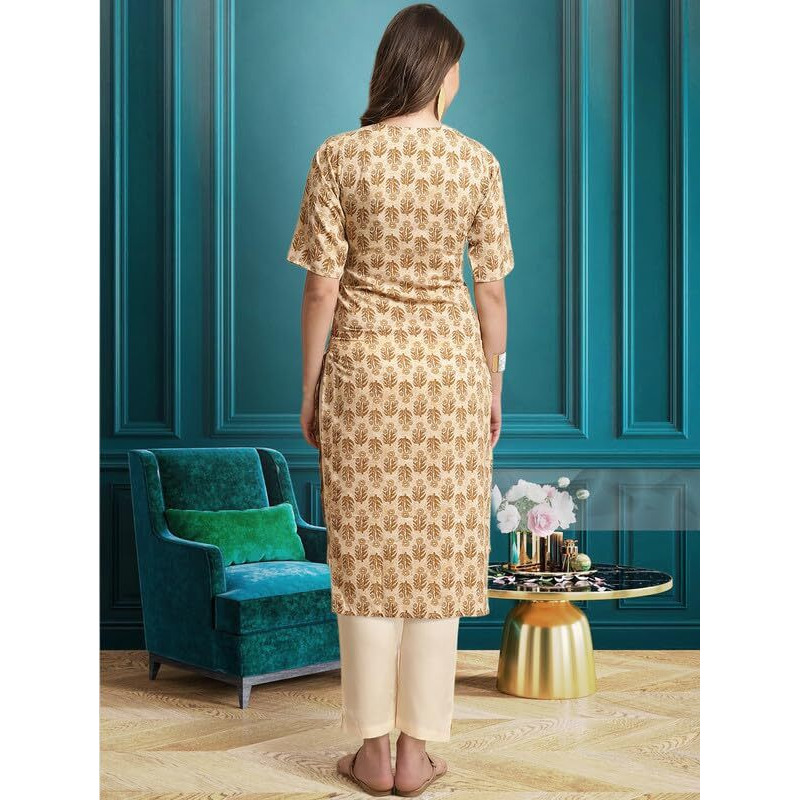 Pinkmint Straight Kurta & Pant for Women Ethnic Kurta Set for Women (Pack of 3)