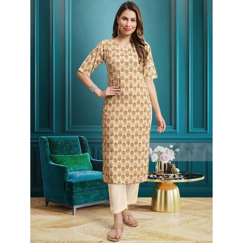 Pinkmint Straight Kurta & Pant for Women Ethnic Kurta Set for Women (Pack of 3)