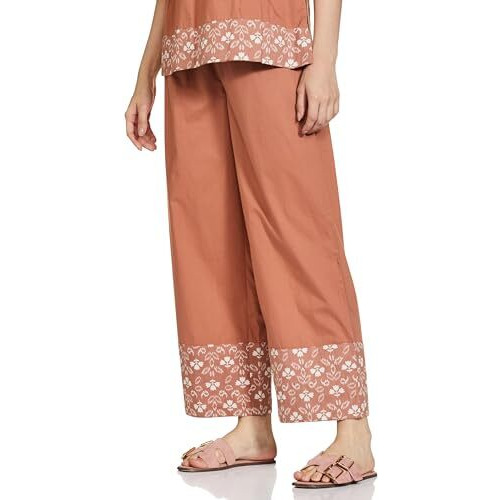 Amazon Brand - Myx Women's Relaxed Bottom (PAG 226_BAGAAN (Roasted Sesame) _Medium)