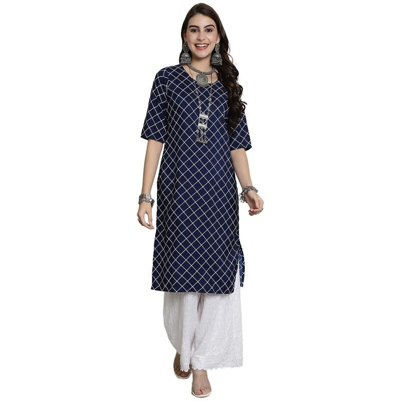 7Threads Kurti for Women|Kurti|Kurta|Kurta for Women|Crepe Kurti|Printed Kurta|Crepe Straight Kurti Kurti_AS_530364_L