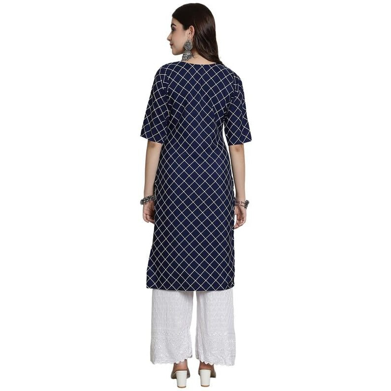 7Threads Kurti for Women|Kurti|Kurta|Kurta for Women|Crepe Kurti|Printed Kurta|Crepe Straight Kurti Kurti_AS_530364_L