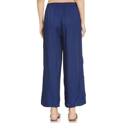 Amazon Brand - Myx Women's Relaxed Pants (AW22MYX35_Blue Lotus_S)