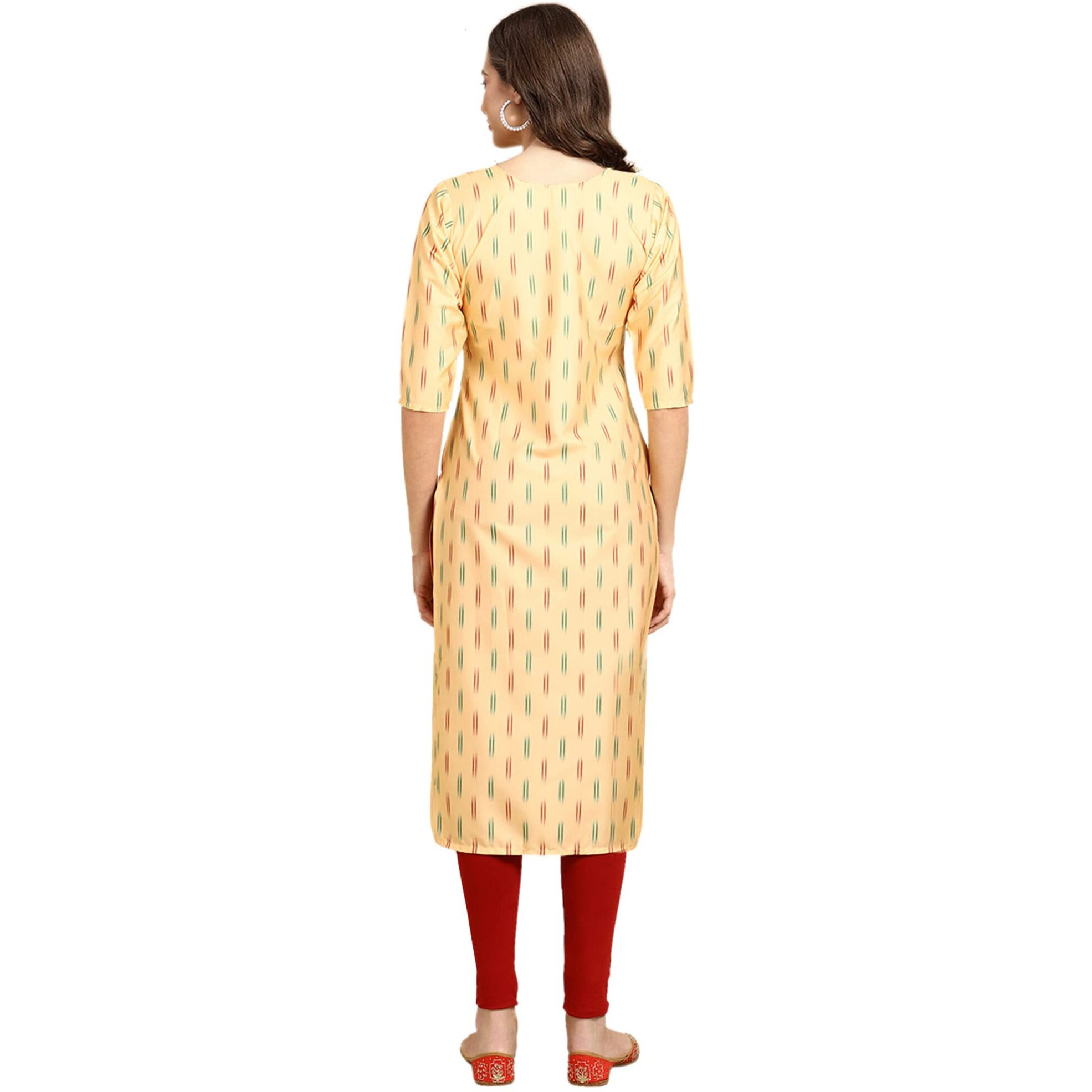 Pinkmint Women's Crepe Digital Print Straight Kurta [Pack of 5] (CCH-360-362-372-348-355-XXL)