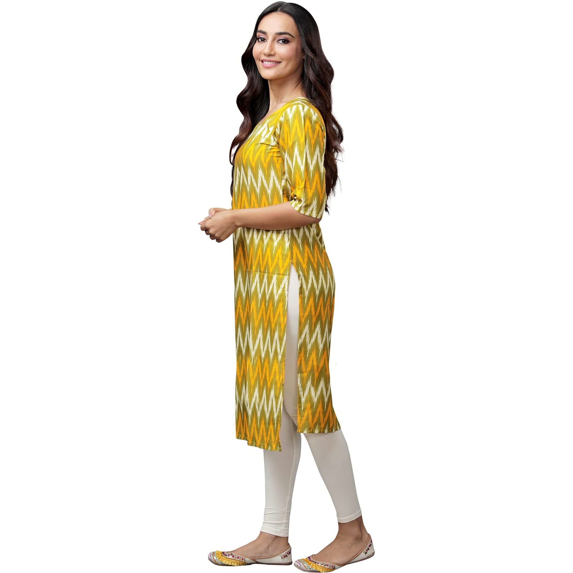 Pinkmint Women's Digital Printed Straight Kurta[Surbhi-530329-S]