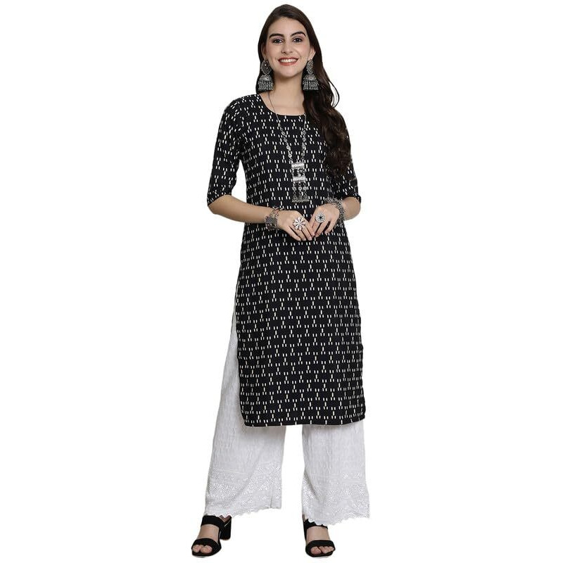 7Threads Kurti for Women|Kurti|Kurta|Kurta for Women|Crepe Kurti|Printed Kurta|Crepe Straight Kurti Kurti_AS_530362_L