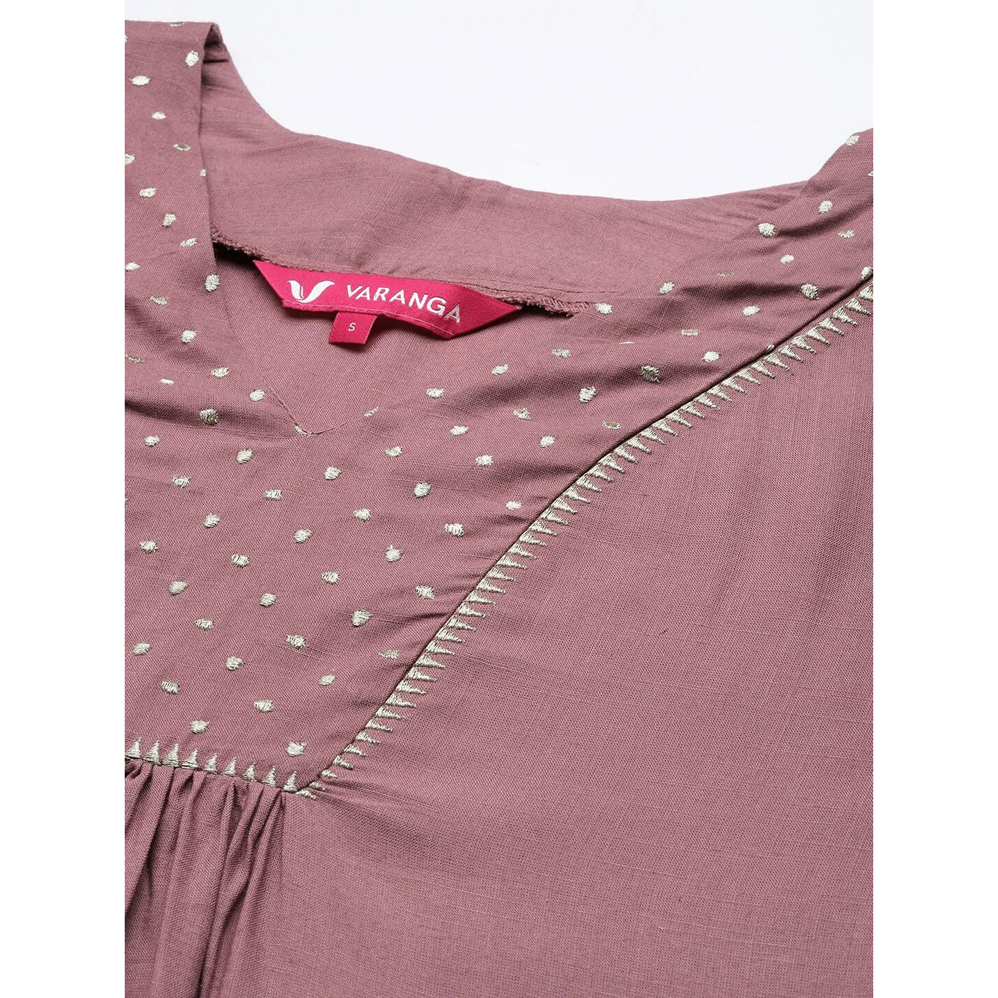 Varanga Women's Viscose Kurta Set (NV_VSKD2235_Pink