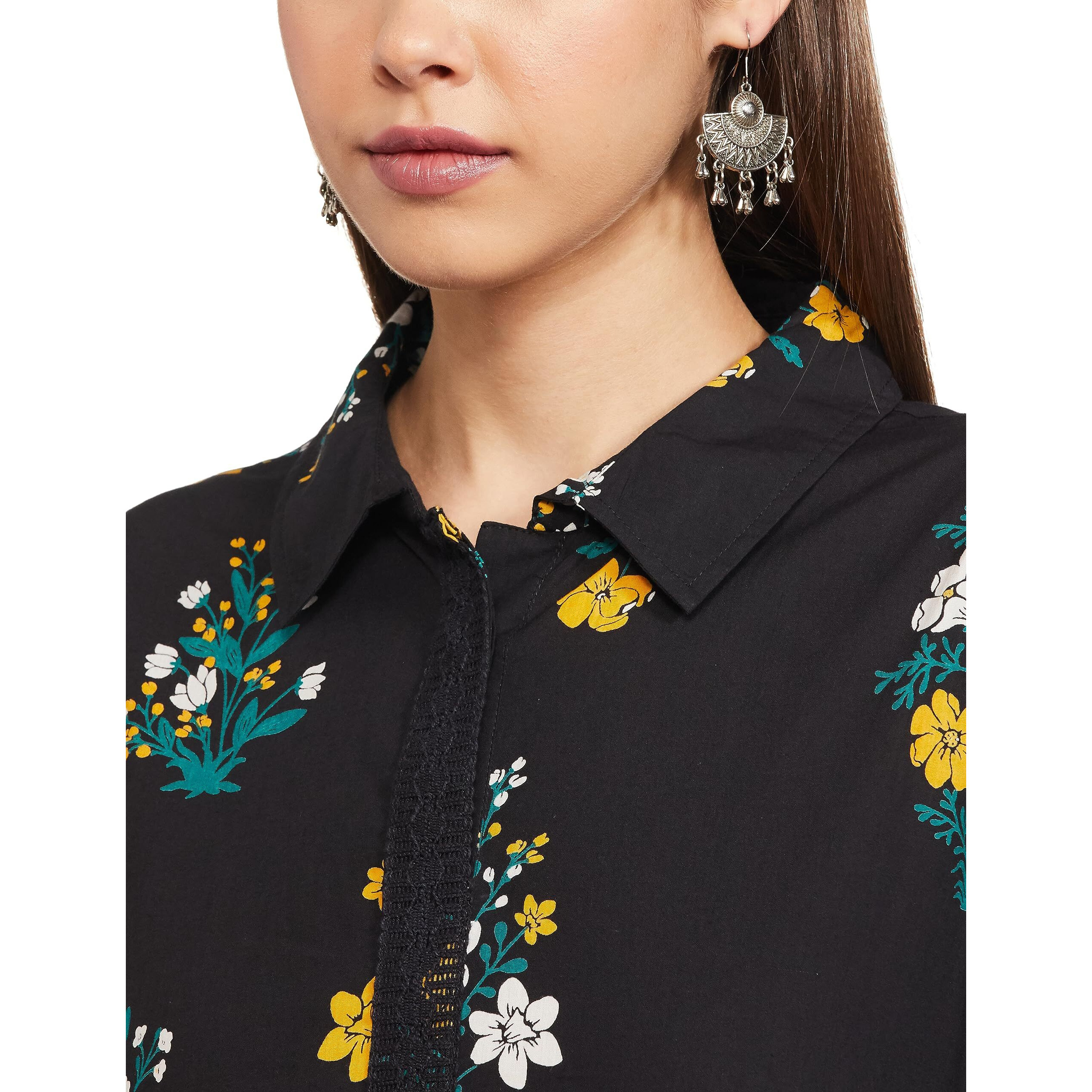 Amazon Brand - Myx Women's Cotton Salwar Suit (PAG 306 A_Black1_XS)