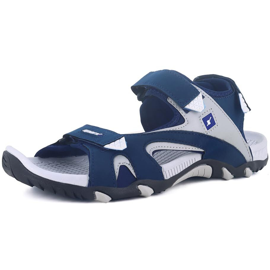 Sparx mens SS 453 | Latest, Daily Use, Stylish Floaters | Grey Sport Sandal - 8 UK (SS 453)