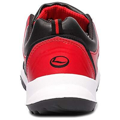 Lancer Mens INDUS-251 Black Red Running Shoe - 7 UK (INDUS-251BLK-RED-41)