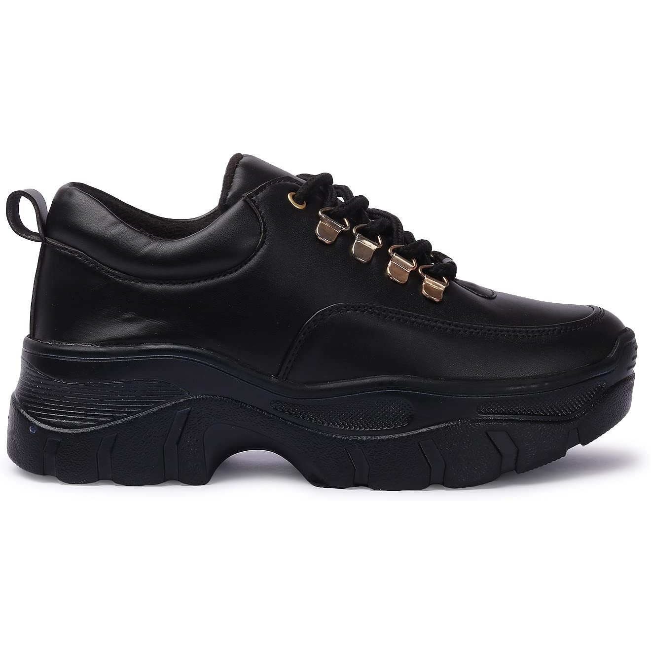 Vendoz Women Black Casual Shoes - 40 EU
