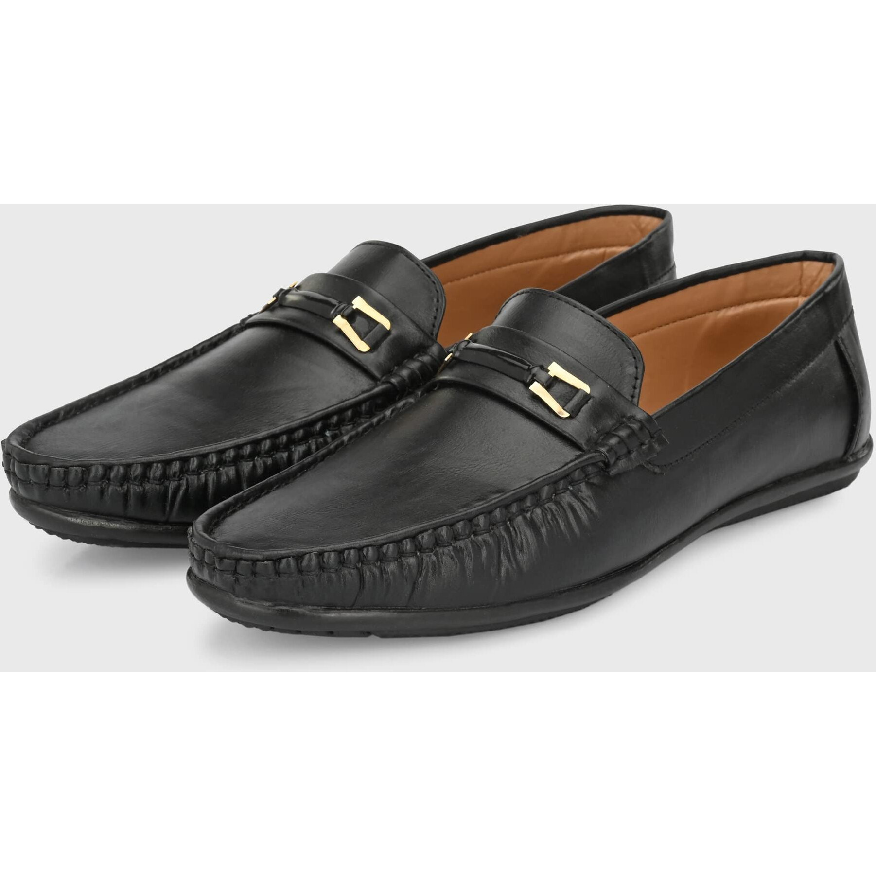 Centrino Men's Black Loafer (9803-1)