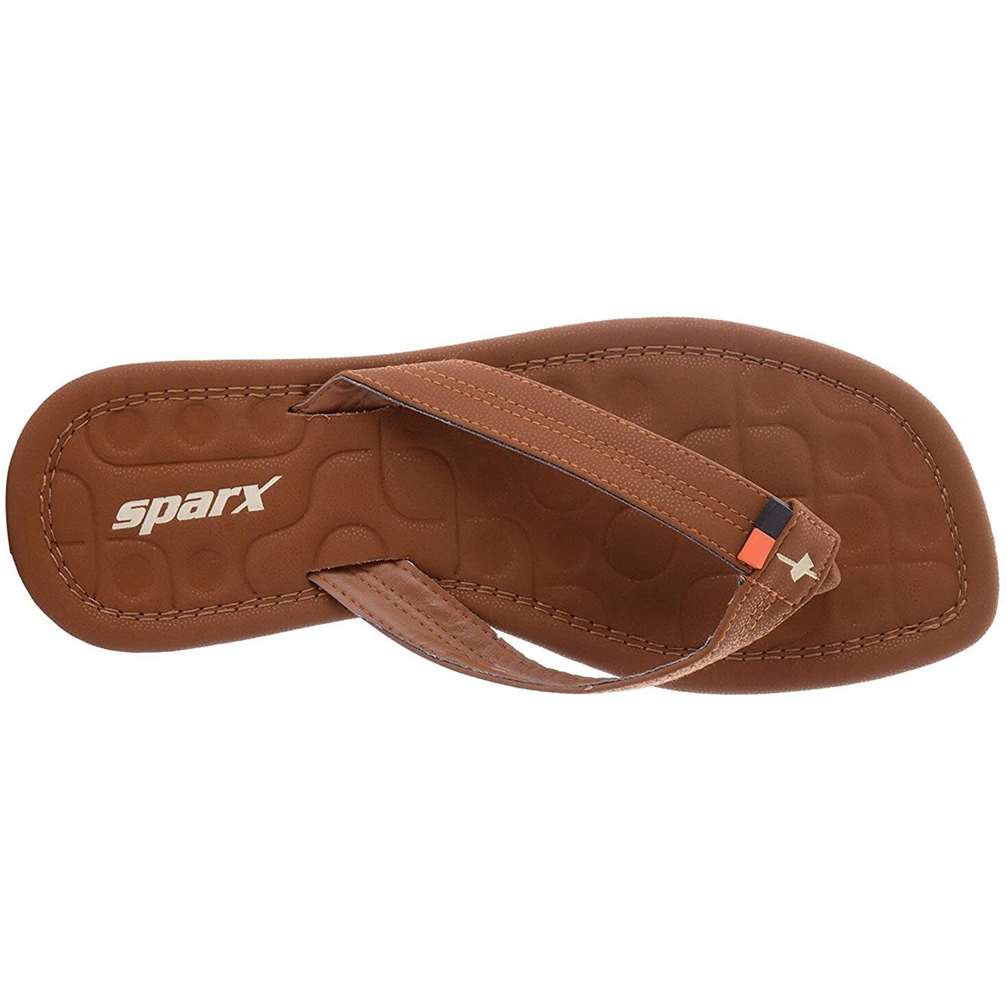 Sparx Men SFG-2039 Tan Flip Flops (SP_SF2039GTNTN0010)
