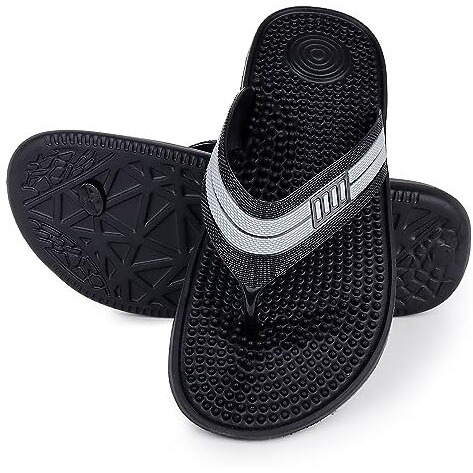 HYGEAR Men's Moulded Slipper-HG-GE-1019-Black-9