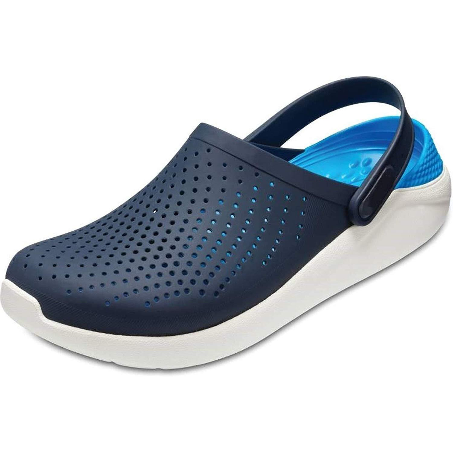 Zerol Clogs for Men || Extra Soft Comfortable Clogs || Flip Flop || Slippers || Clog clog02 NblueRblue9 UK/India (43 EU)