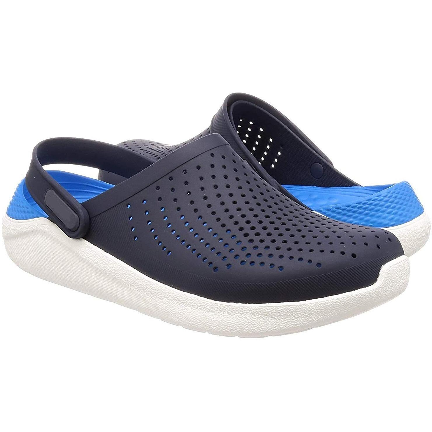 Zerol Clogs for Men || Extra Soft Comfortable Clogs || Flip Flop || Slippers || Clog clog02 NblueRblue9 UK/India (43 EU)
