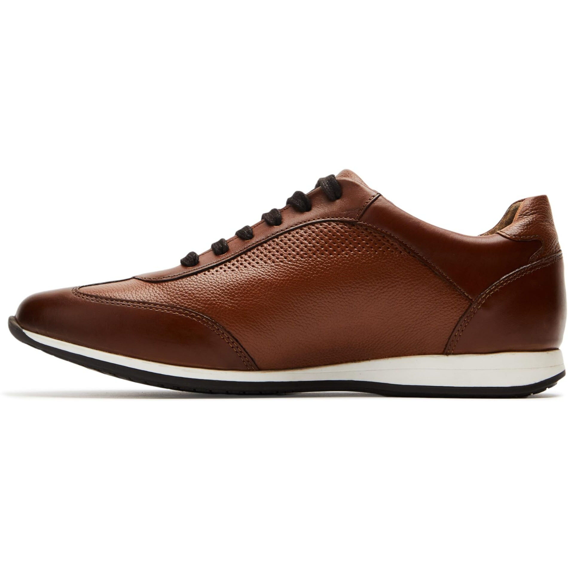 Symbol Premium Men's Smart Casual Tan Leather Sneakers_9 UK (SYP-M-CSH-SNK-01)