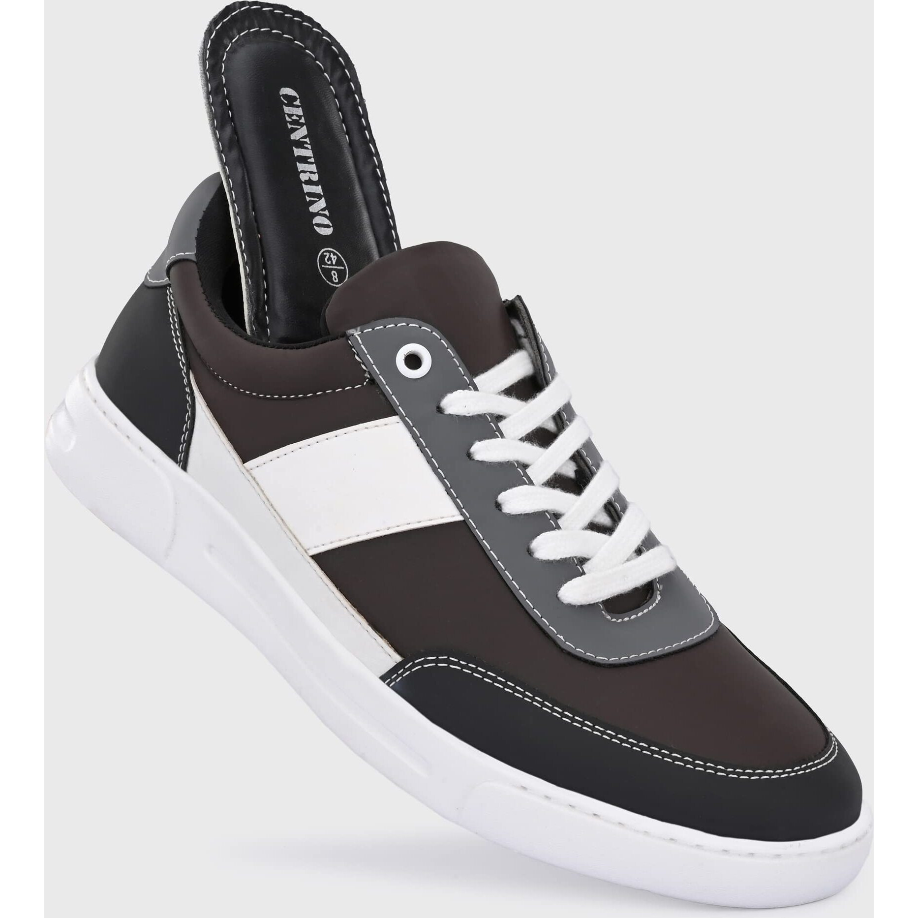 Centrino Men's 3211 BROWN Sneakers_10 UK (3211-03)