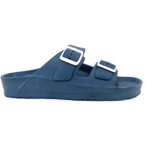 Hygear Men's Sharpy Teal blue Slippers_6 UK (HG-GE-1005)
