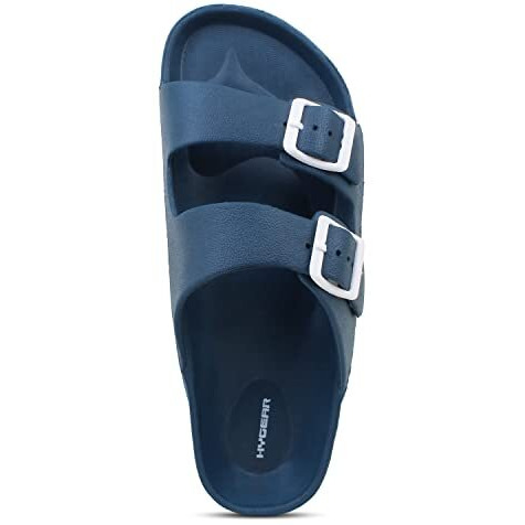 Hygear Men's Sharpy Teal blue Slippers_6 UK (HG-GE-1005)