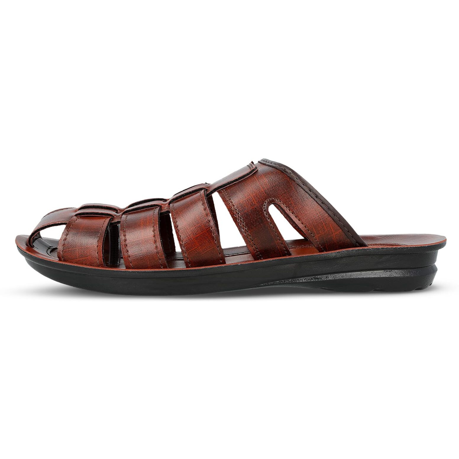 WALKAROO WG5306 Mens Sandals for dailywear and regular use for Indoor & Outdoor - Brown