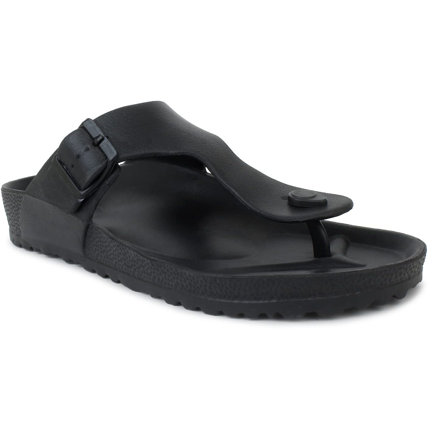 Hygear Men's Orbital Black Slippers_7 UK (HG-GE-1001)