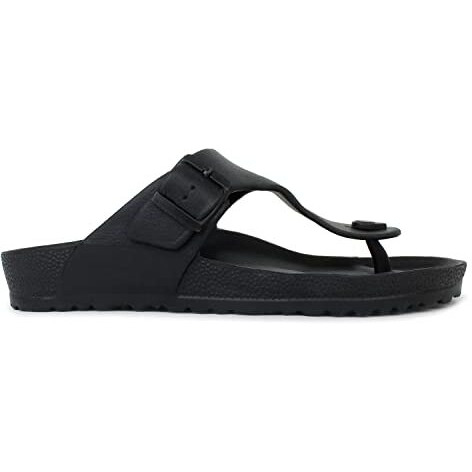 Hygear Men's Orbital Black Slippers_7 UK (HG-GE-1001)